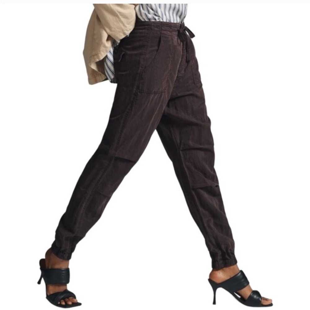 Anthropologie brown joggers